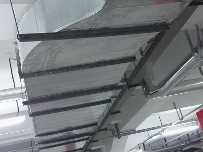  萬(wàn)達凱悅酒店通風(fēng)管道安裝案例